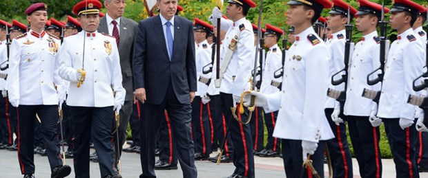 Başbakan Erdoğan Singapur'da