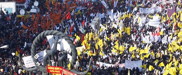 Başkent'te olaylı 1 Mayıs
