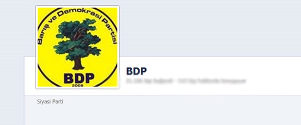 BDP’den Facebook’a tepki