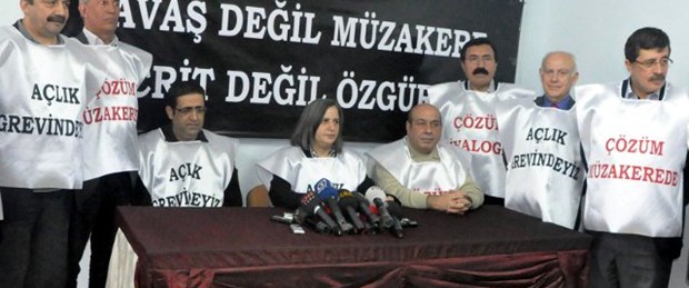 BDP'li vekiller açlık grevine başladı