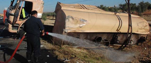 Benzin tankerinde patlama: 1 ölü