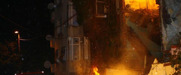Beyoğlu'nda korkutan yangın