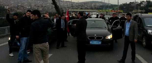 Boğaziçi Köprüsü'nde eylem