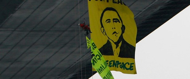 Boğaziçi Köprüsü'nde Greenpeace eylemi