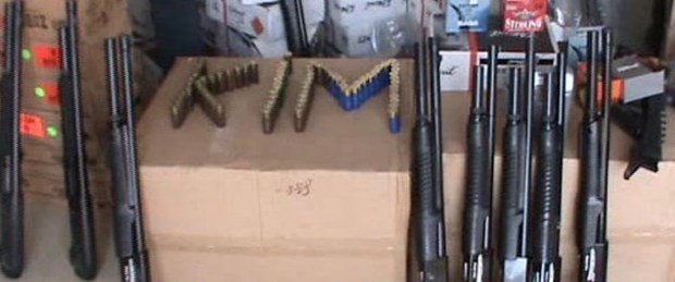 'Boş' gemiden cephanelik çıktı