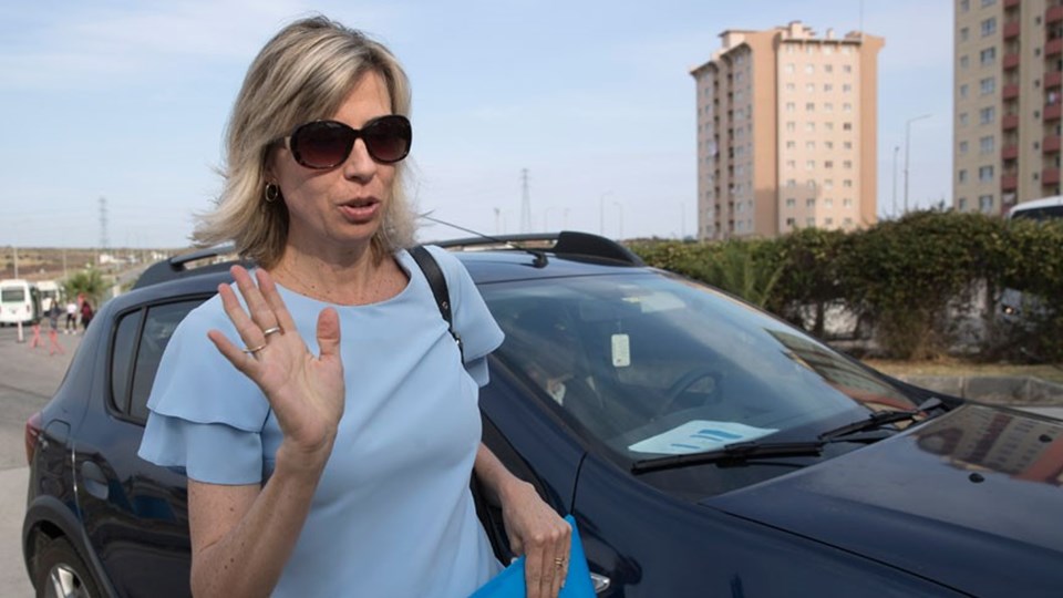 ABD'li din adamı Andrew Craig Brunson'un eşi Norine Brunson duruşmayı takip etti.