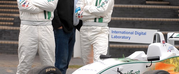 Bu Formula 3 arabası çevre dostu