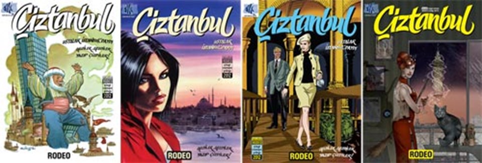Çiztanbul 4 farklı kapakla çıktı...