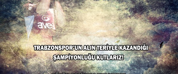 Çarşı'nın şampiyonu Trabzon