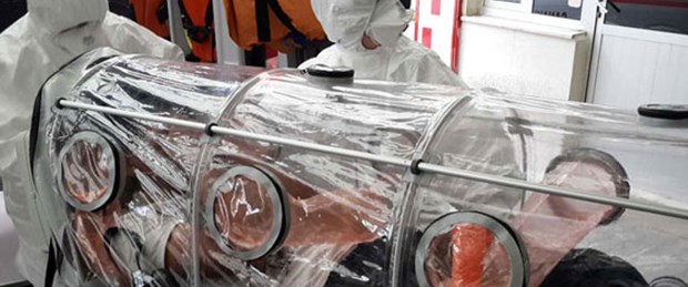 Cezaevinde ebola paniği