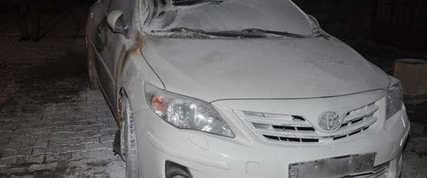 CHP il başkanının aracı kundaklandı