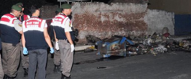 Çöpten el bombası çıktı