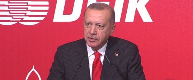 Cumhurbaşkanı Erdoğan Bakü'de konuşuyor