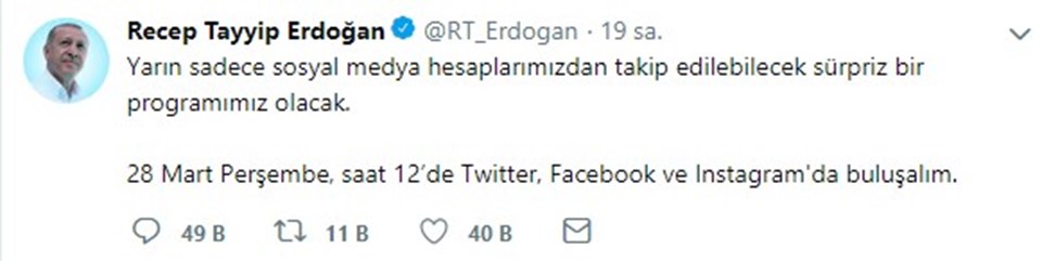 Erdoğan sosyal medyada gençlerin sorularını yanıtladı