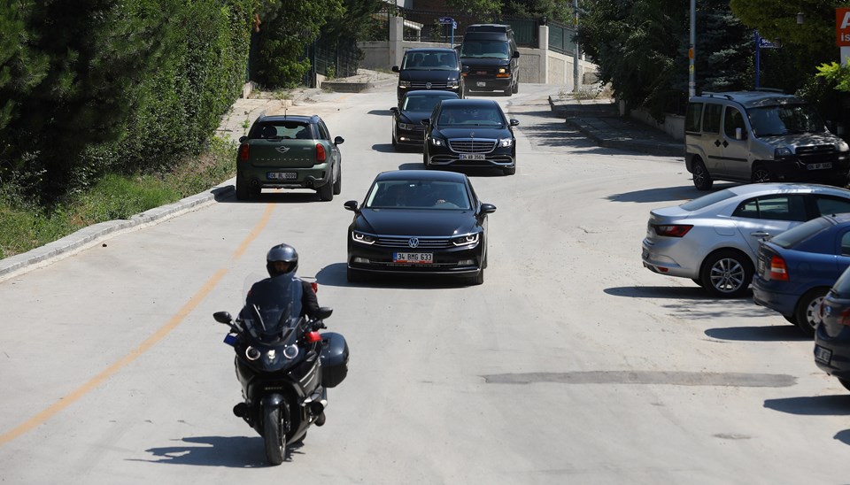 MHP Genel Başkanı Devlet Bahçeli'nin Çayyolu semtindeki evi.