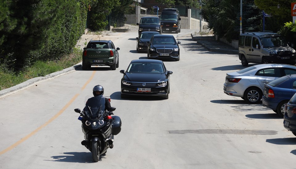 MHP Genel BaÅkanÄ± Devlet BahÃ§eli'nin Ãayyolu semtindeki evi.