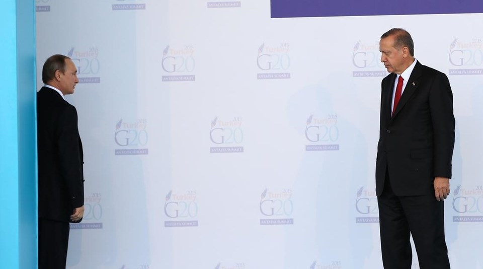 Putin-Erdoğan en son Antalya'daki G20 Zirvesi'nde bir araya gelmişti (Fotoğraf: Kayhan Özer AA)