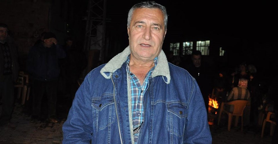 Yırca köyü muhtarı Mustafa Akın