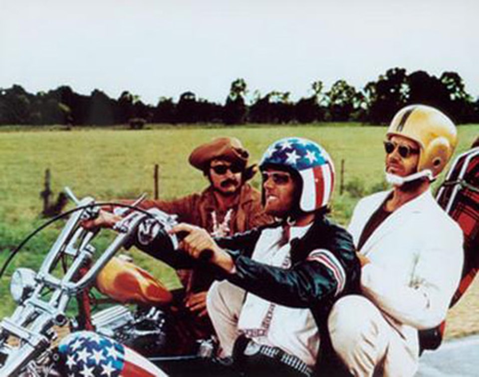 Hopper'ın yazıp, yönettiği ve oynadığı 'Easy Rider'.