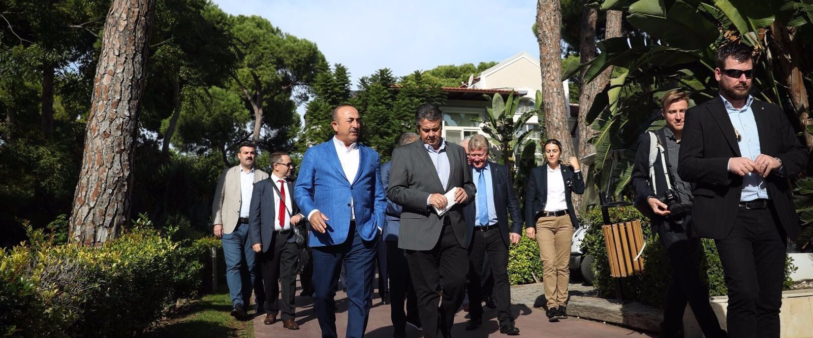 Dışişleri Bakanı Çavuşoğlu, Antalya'da,...