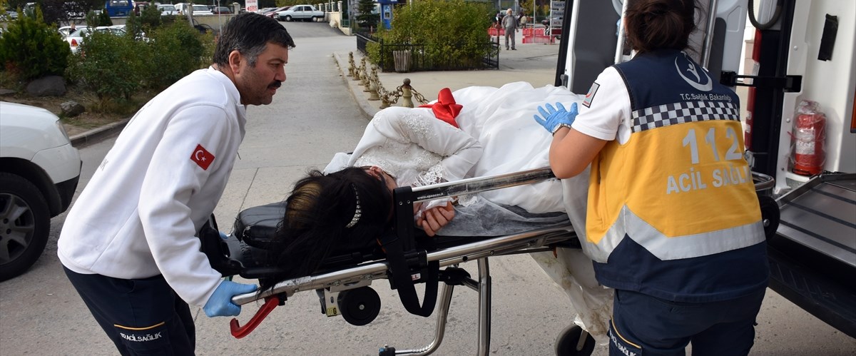 Samsun'da, düğünde takı yüzünden çıktığı iddia...