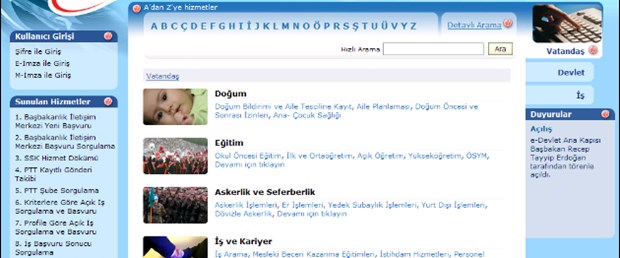 e-Devlet Kapısı “Bismillah”la açıldı