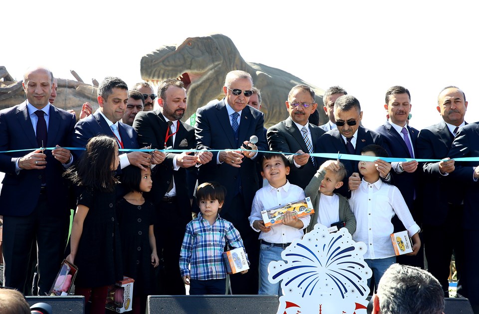 ANKARA AÇILIŞ Cumhurbaşkanı Recep Tayyip Erdoğan, Ankapark (Wonderland Euroasia) Açılış Töreni'nde konuştu.