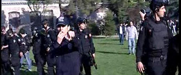 Erdoğan'a Boğaziçi'nde protesto