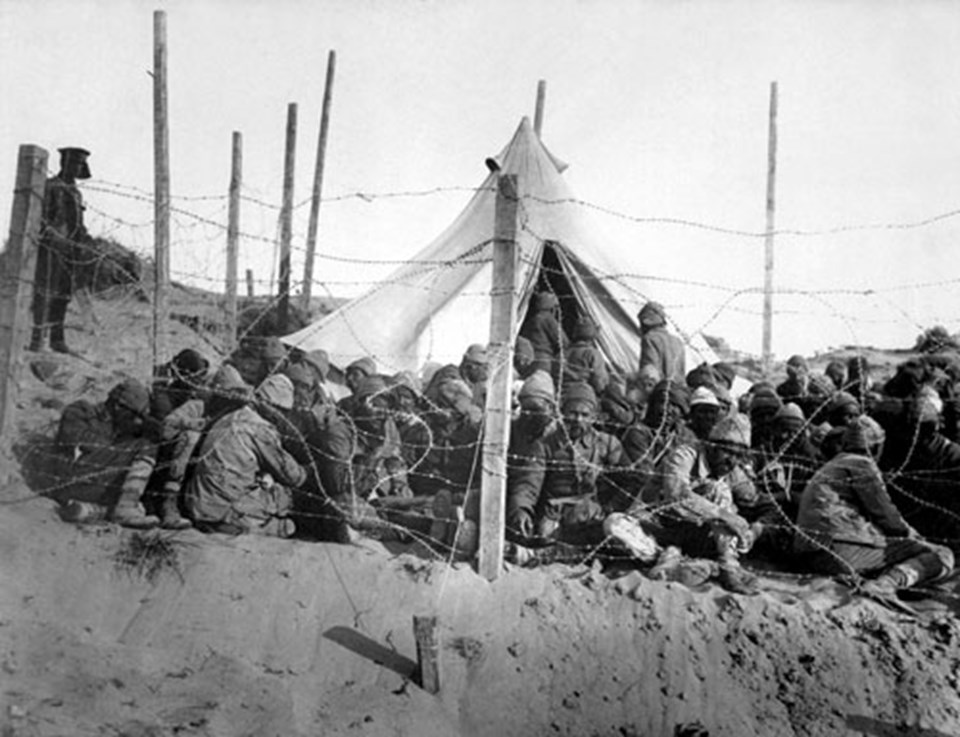 Çanakkale Cephesi'nde Türk askerleri