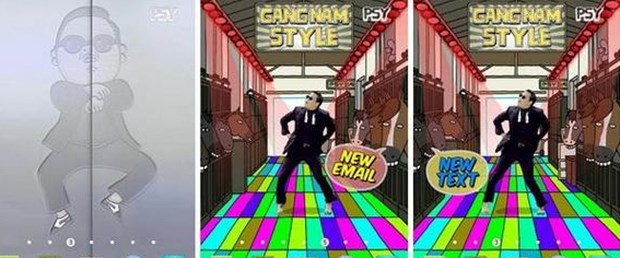 Gangnam Style çılgınlığı Android'e bulaştı