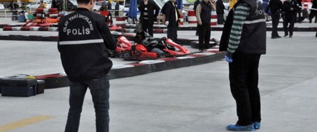 Go-kart pistinde ölüm