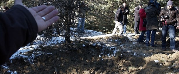 Gölbaşı’ndaki kazıda cephane bulundu