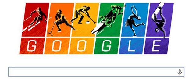 Google'dan Olimpiyat İlkeleri doodle'ı