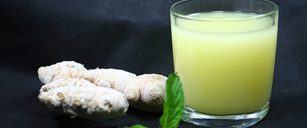 Grip ve nezle için zencefil çayı
