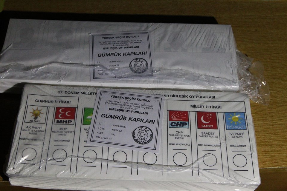 SINIR KAPILARINDAKİ OY VERME İŞLEMİ