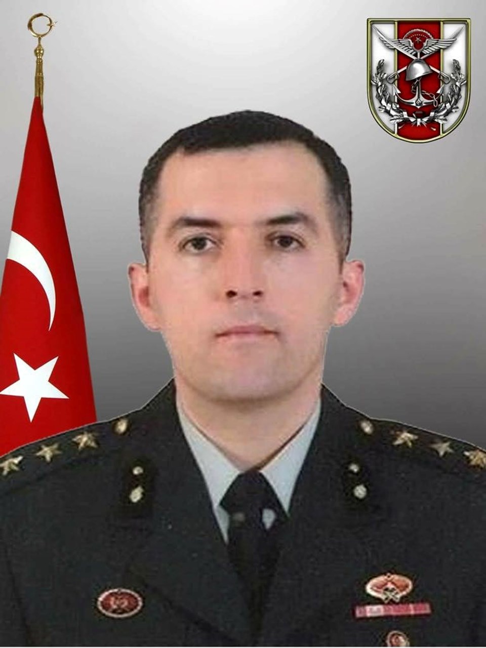 Şehit olan Piyade Yüzbaşı Burak Bilen