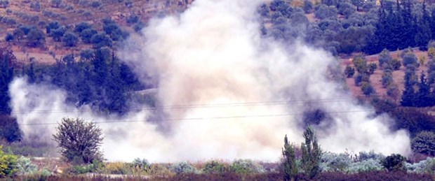 Hatay'a üçüncü havan mermisi