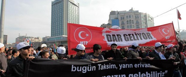 Hocalı katliamını protesto ettiler