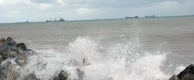 İskenderun'da fırtına