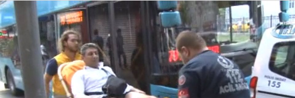 'AKBİL KULLAN' DİYE ŞOFÖRÜ BIÇAKLADI