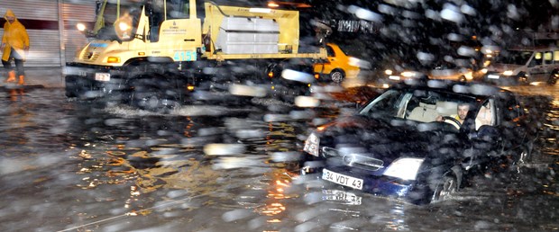 İstanbul'da metrekareye 41 kilo yağış düştü