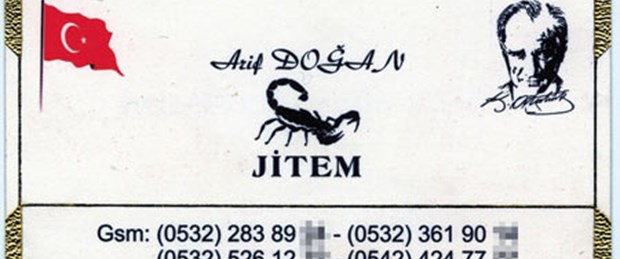 İşte JİTEM'in kartviziti