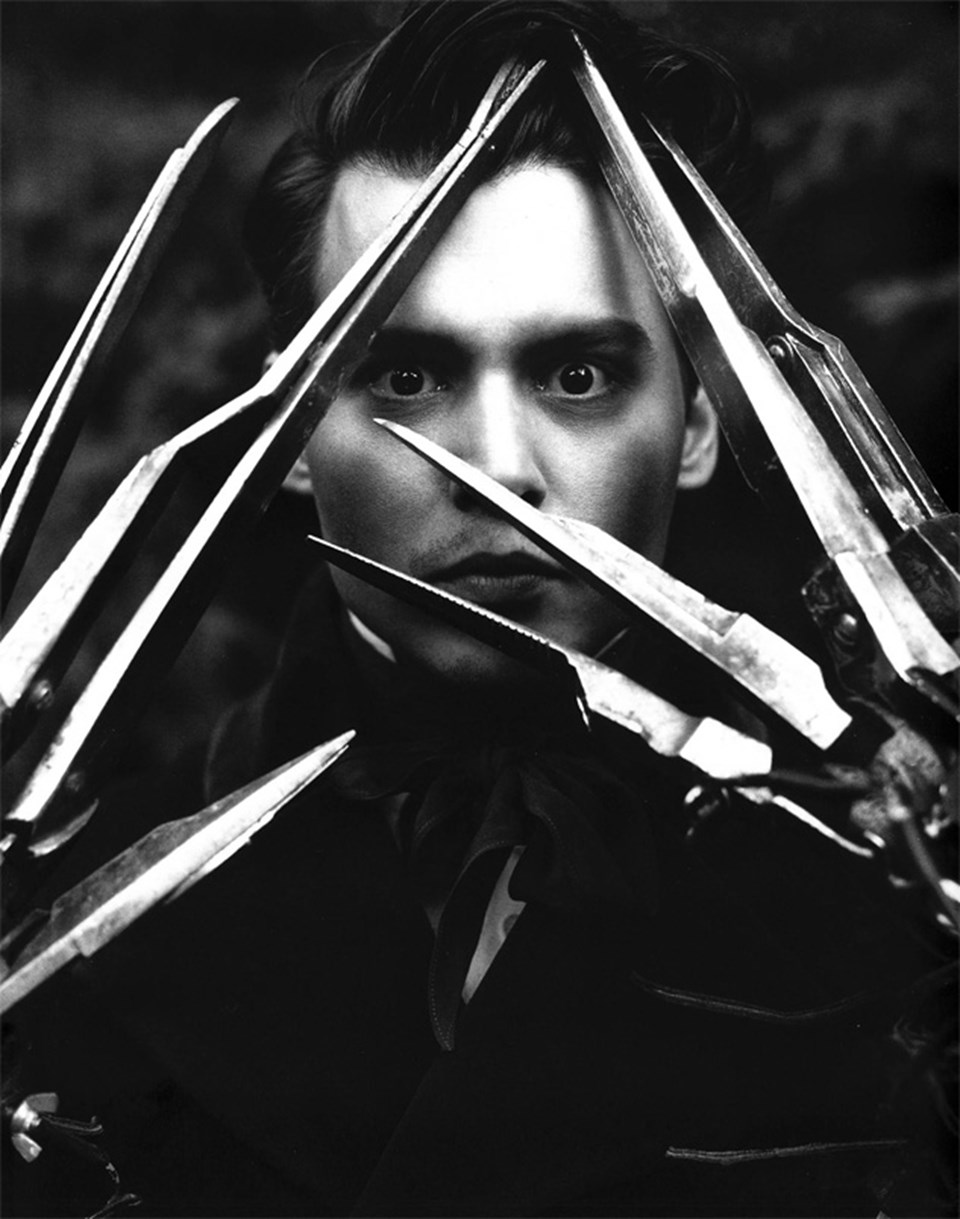 1990 yılında çekilen 'Edward Scissorhands' filminin ana karakterini Johnny Depp canlandırmıştı.