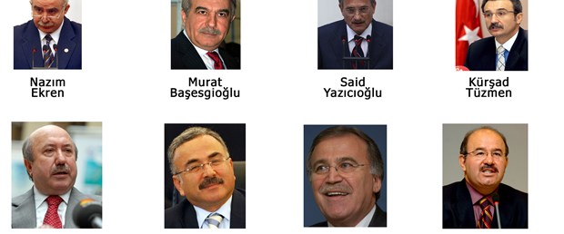 Kabine dışı kalan bakanlar