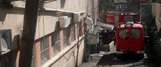 Kadıköy Adliyesi'nde yangın