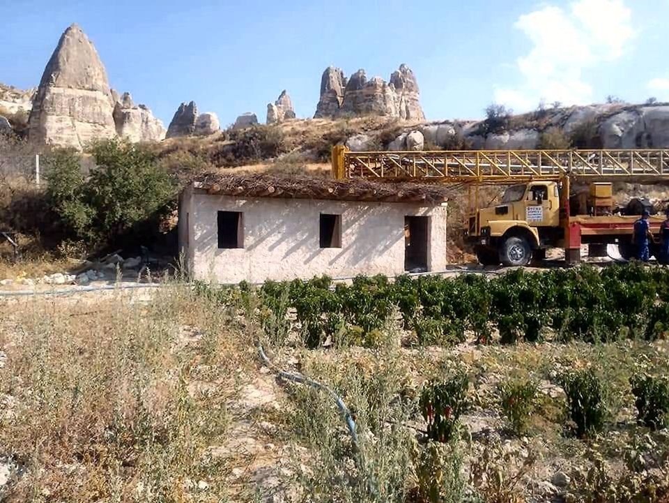 Kaçak bina bu haldeydi.