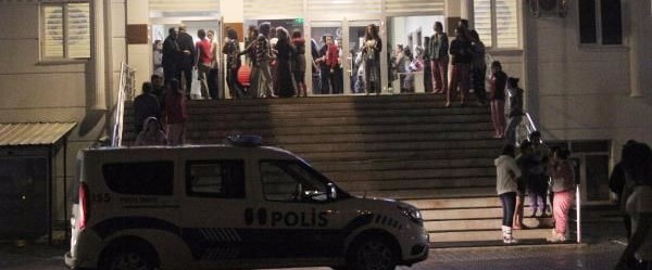 Karaman'da bir kız yurdundaki öğrenciler, gece...