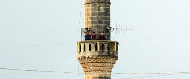 Keşfi minareden izlediler