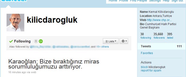 Kılıçdaroğlu Twitter'dan türban mesajı verdi