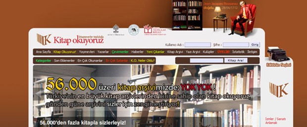Kitapseverler bu sitede buluşuyor